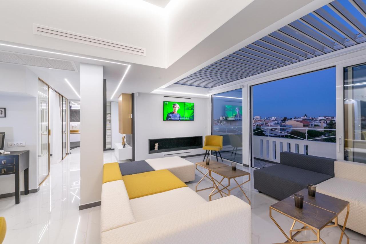 H Experience Spectacular Rooftop Loft Iraklion Buitenkant foto