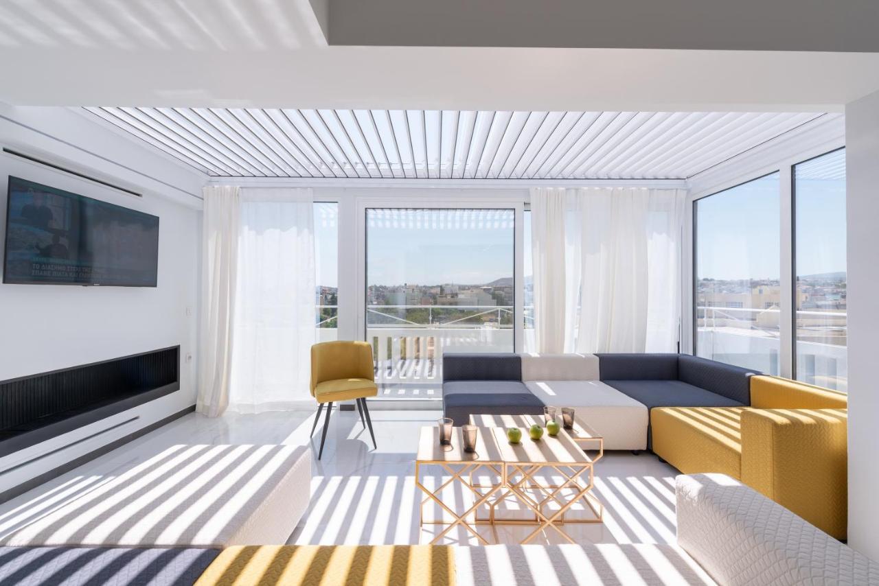 H Experience Spectacular Rooftop Loft Iraklion Buitenkant foto